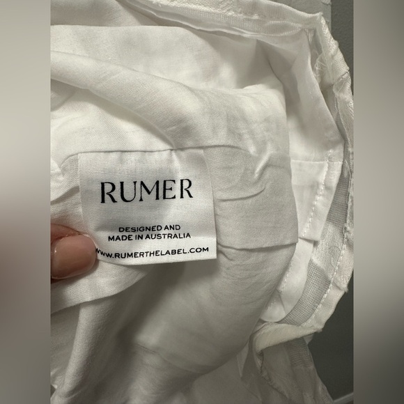 NWT! Revolve x Rumer the Label Giselle cut out mini dress. Size Medium - Picture 4 of 7